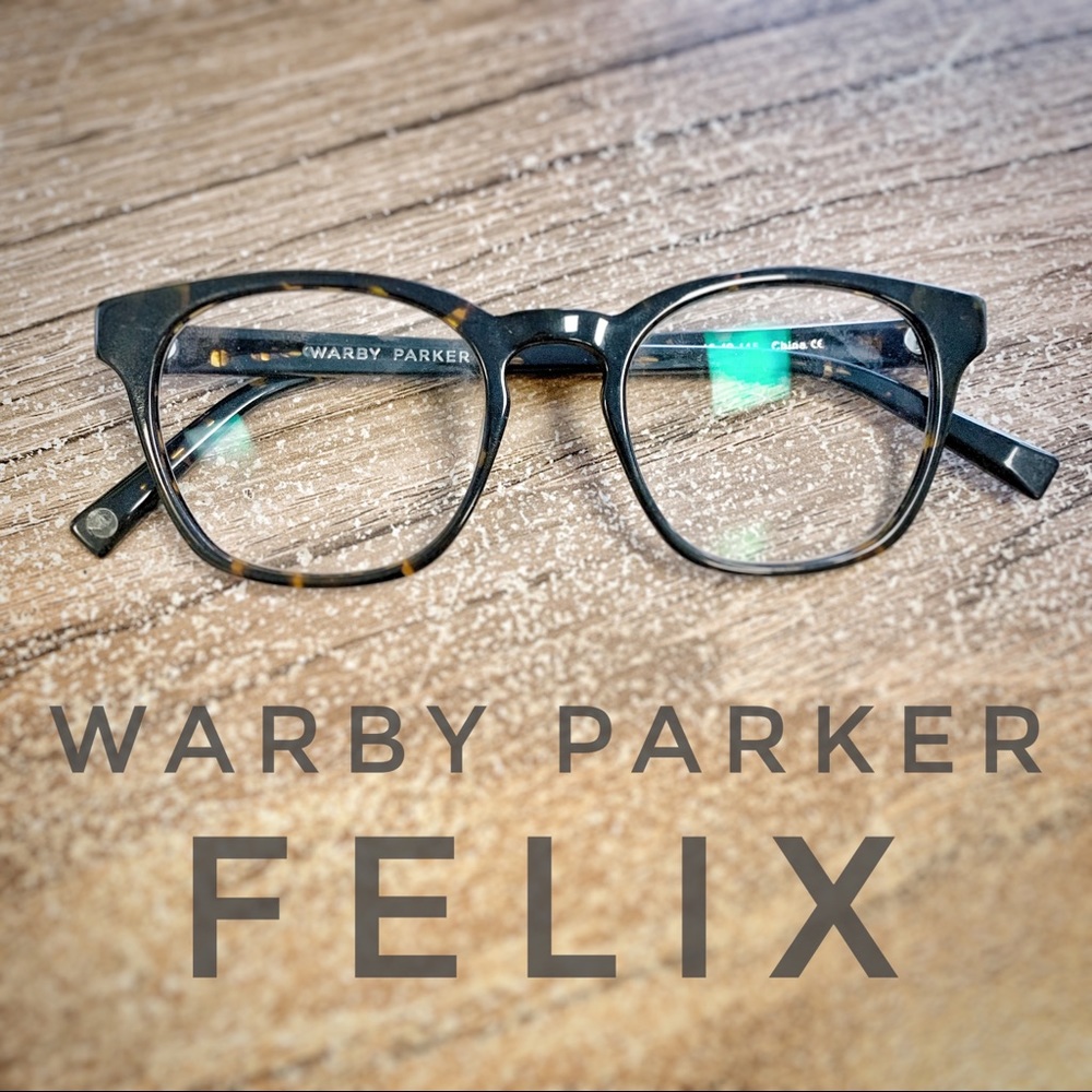 Warby Parker Felix Eyeglasses in Tortoise
